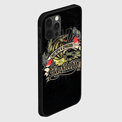 Чехол для iPhone 12 Pro Max СНЕГИРИ И ДРАКОНЫ Elysium, цвет: 3D-черный — фото 2