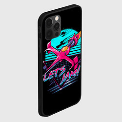 Чехол для iPhone 12 Pro Max Cowboy Bebop, Lets Jam, цвет: 3D-черный — фото 2