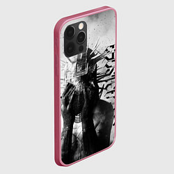 Чехол для iPhone 12 Pro Max Ghostemane, цвет: 3D-малиновый — фото 2