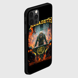 Чехол для iPhone 12 Pro Max Megadeth, цвет: 3D-черный — фото 2