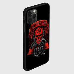 Чехол для iPhone 12 Pro Max РАБОЧИЙ КЛАСС, цвет: 3D-черный — фото 2