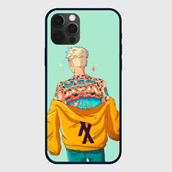 Чехол для iPhone 12 Pro Max МГК, цвет: 3D-черный