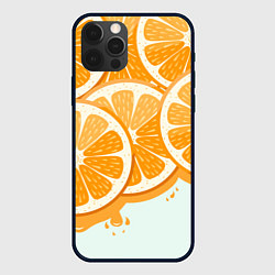 Чехол для iPhone 12 Pro Max АПЕЛЬСИН ORANGE, цвет: 3D-черный