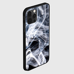 Чехол для iPhone 12 Pro Max Графика дыма, цвет: 3D-черный — фото 2