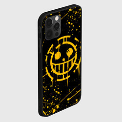 Чехол для iPhone 12 Pro Max ONE PIECE PIRATES ВАН ПИС ПИРАТЫ ЖЁЛТЫЙ, цвет: 3D-черный — фото 2