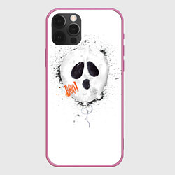 Чехол для iPhone 12 Pro Max Шарик-пугайка, цвет: 3D-малиновый