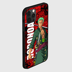 Чехол для iPhone 12 Pro Max Ророноа Зоро, One Piece, цвет: 3D-черный — фото 2
