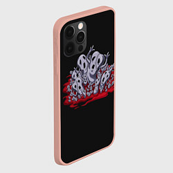 Чехол для iPhone 12 Pro Max Metallica Jo Jo, цвет: 3D-светло-розовый — фото 2