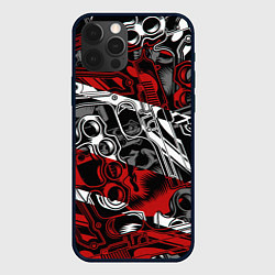Чехол для iPhone 12 Pro Max Оружейный барон, цвет: 3D-черный