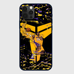 Чехол для iPhone 12 Pro Max Los angeles lakers NBA, цвет: 3D-черный