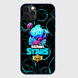 Чехол для iPhone 12 Pro Max Brawl Stars Сквик Squeak, цвет: 3D-черный