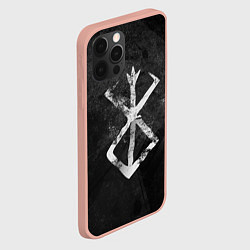 Чехол для iPhone 12 Pro Max BERSERK LOGO GRUNGE, цвет: 3D-светло-розовый — фото 2