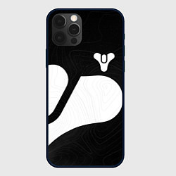 Чехол для iPhone 12 Pro Max DESTINY 2 LOGO WHITE, цвет: 3D-черный