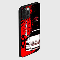Чехол для iPhone 12 Pro Max Camry Toyota glitch, цвет: 3D-черный — фото 2
