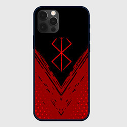 Чехол для iPhone 12 Pro Max Berserk - Берсерк, цвет: 3D-черный