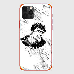 Чехол для iPhone 12 Pro Max БЕРСЕРК ИЛЛЮСТРАЦИЯ BERSERK, цвет: 3D-красный