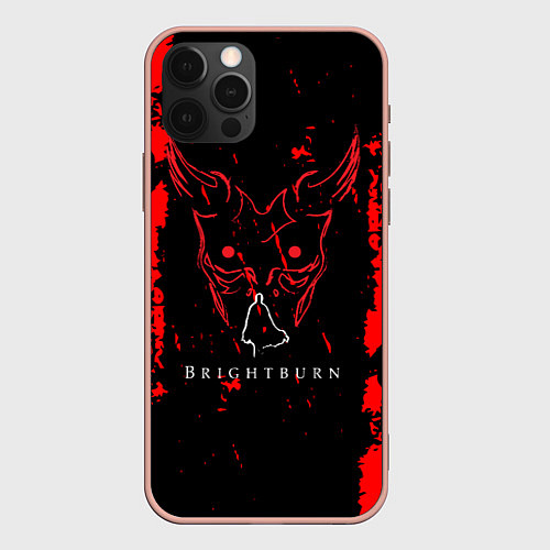 Чехол iPhone 12 Pro Max Берсерк berserk аниме / 3D-Светло-розовый – фото 1