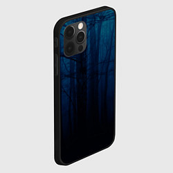 Чехол для iPhone 12 Pro Max Gloomy forest, цвет: 3D-черный — фото 2