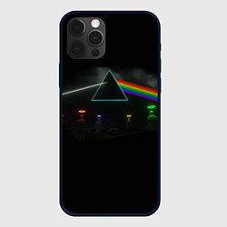 Чехол для iPhone 12 Pro Max ПИНК ФЛОЙД PINK FLOYD LOGO, цвет: 3D-черный