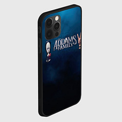 Чехол для iPhone 12 Pro Max Семейка Аддамс Горящий Тур Уэнздэй Аддамс, цвет: 3D-черный — фото 2