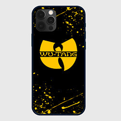 Чехол для iPhone 12 Pro Max WU-TANG CLAN БРЫЗГИ КРАСОК, цвет: 3D-черный