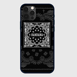 Чехол для iPhone 12 Pro Max Big Baby Tape x Kizaru: BANDANA, цвет: 3D-черный