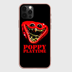 Чехол для iPhone 12 Pro Max Poppy Playtime, цвет: 3D-светло-розовый