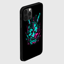 Чехол для iPhone 12 Pro Max НЕОНОВЫЙ САМУРАЙ NEON RONIN NEON SAMURAI, цвет: 3D-черный — фото 2