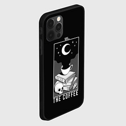Чехол для iPhone 12 Pro Max The Coffee Occult, цвет: 3D-черный — фото 2