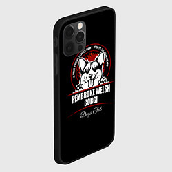Чехол для iPhone 12 Pro Max Вельш-Корги Пемброк Corgi, цвет: 3D-черный — фото 2