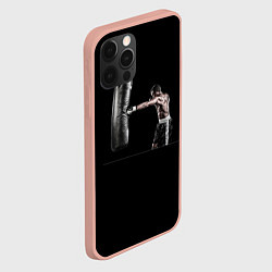 Чехол для iPhone 12 Pro Max Красивый мужик, цвет: 3D-светло-розовый — фото 2