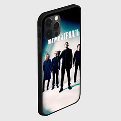 Чехол для iPhone 12 Pro Max Состав группы Мумий Тролль, цвет: 3D-черный — фото 2