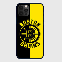 Чехол для iPhone 12 Pro Max Boston Bruins, Бостон Брюинз, цвет: 3D-черный