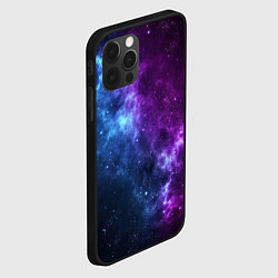 Чехол для iPhone 12 Pro Max NEON GALAXY НЕОНОВЫЙ КОСМОС, цвет: 3D-черный — фото 2