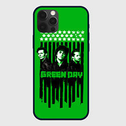 Чехол для iPhone 12 Pro Max Green day is here, цвет: 3D-черный