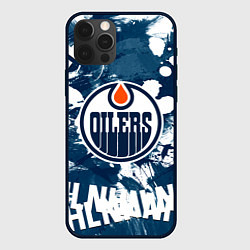 Чехол для iPhone 12 Pro Max Эдмонтон Ойлерз Edmonton Oilers, цвет: 3D-черный