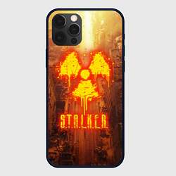 Чехол для iPhone 12 Pro Max STALKER РАДИАЦИЯ ЧЕРНОБЫЛЬ, ПРИПЯТЬ, цвет: 3D-черный