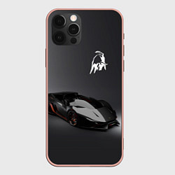 Чехол для iPhone 12 Pro Max Ламбо - реально зачётное точило!, цвет: 3D-светло-розовый