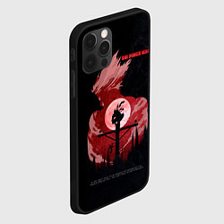Чехол для iPhone 12 Pro Max One Punch-Man эпичный Гароу, цвет: 3D-черный — фото 2