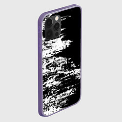 Чехол для iPhone 12 Pro Max Abstraction pattern 2022 vanguard, цвет: 3D-серый — фото 2