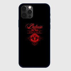 Чехол для iPhone 12 Pro Max Believe in Devils, цвет: 3D-черный