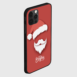 Чехол для iPhone 12 Pro Max Merry Christmas Счастливого Рождества, цвет: 3D-черный — фото 2