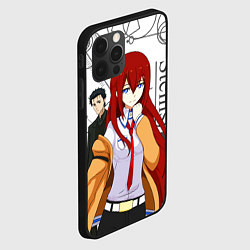 Чехол для iPhone 12 Pro Max Врата Штейна SteinsGate, цвет: 3D-черный — фото 2