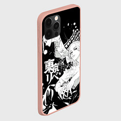 Чехол для iPhone 12 Pro Max Токийские мстители: Майки и Дракен, цвет: 3D-светло-розовый — фото 2
