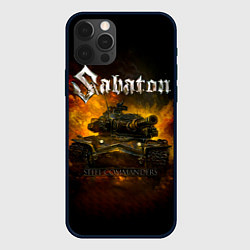 Чехол для iPhone 12 Pro Max SABATON - Steel Commanders, цвет: 3D-черный