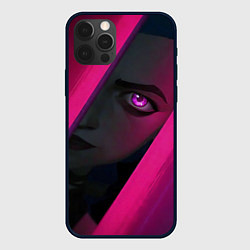 Чехол для iPhone 12 Pro Max Jinx Arcane League of Legends, цвет: 3D-черный