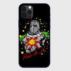 Чехол для iPhone 12 Pro Max Praise the Sun! Dark Souls, цвет: 3D-черный