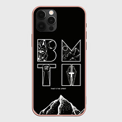 Чехол для iPhone 12 Pro Max Thats the spirit BMTH, цвет: 3D-светло-розовый