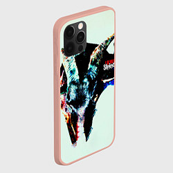 Чехол для iPhone 12 Pro Max Iowa - Slipknot, цвет: 3D-светло-розовый — фото 2
