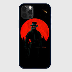 Чехол для iPhone 12 Pro Max Plague doctor ЧУМНОЙ ДОКТОР, цвет: 3D-черный